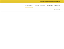 Tablet Screenshot of floorsplus.ca